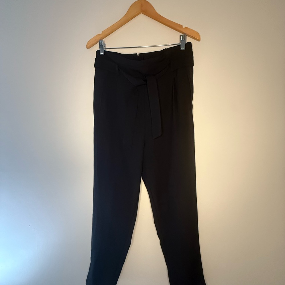 Charlotte Russe Black Trousers with Classic Straight Leg